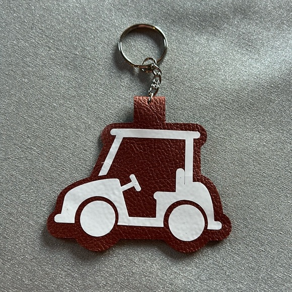 Golf‎ Cart Key Chain. - Picture 1 of 3
